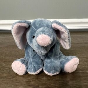 Ty Pluffies Winks Elephant‎ Plush 2010 Tylux Soft Stuffed Animal Toy